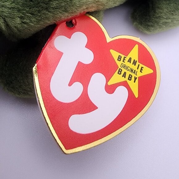 TY Beanie Baby "Ally" the Alligator with Hanging and Tush Tags - Picture 6 of 12